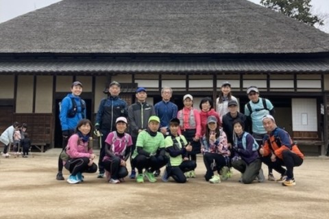 REDコーチの「川越LSD150分」サブ4～4.5向け練習会 1月