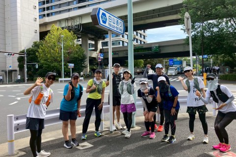 3分割で全コース試走!!　東京Mコース1/3試走（スタート～水天宮前（約15K））