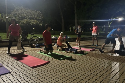 【青空ケア教室】 大会の疲れをケアしよう！マタドールランニングクラブin名城公園