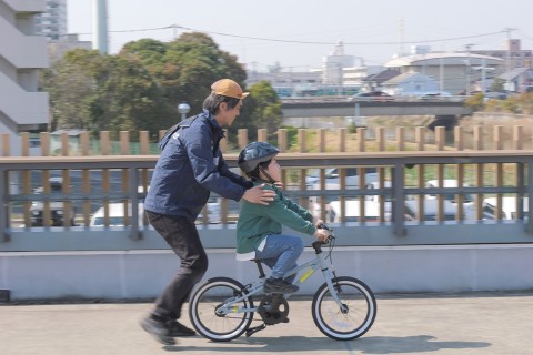 乗れた！の感動を一緒に「親子で楽しく学べる自転車教室 inプレイアトレ土浦」