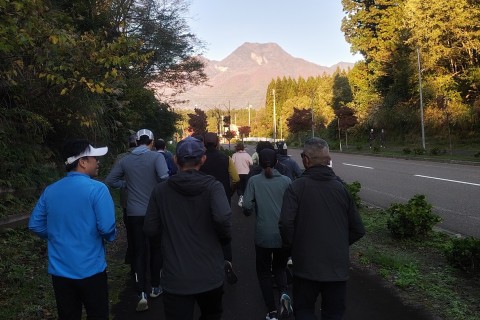 スペシャル開催！モーニングラン in MYOKO OUTDOOR FESTIVAL