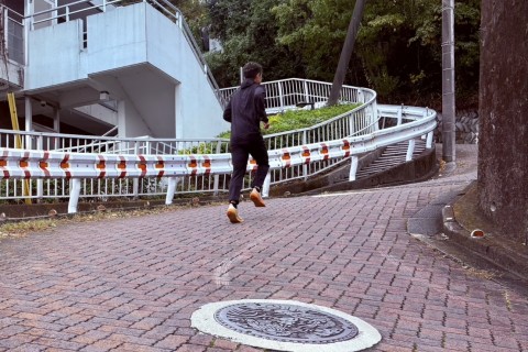 坂本さんの「ゲキ坂を本気でダッシュしよう！」〜百草三大激坂街巡りラン〜