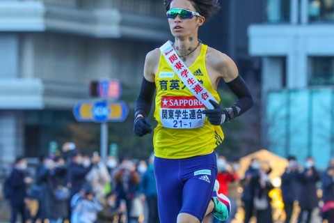 新田颯『元旦山鹿市ランニング教室』