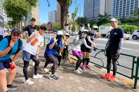 3分割で全コース試走!!　東京Mコース1/3試走（水天宮前～日本橋浜町（約15K））