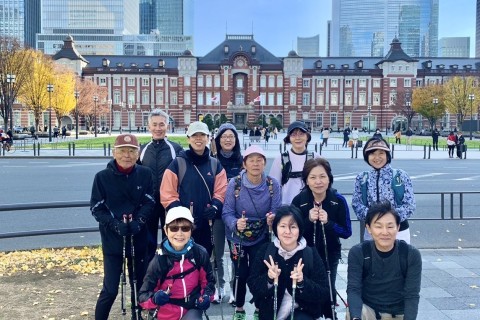 【2月開催】初心者さんOK！ノルディックウォーキングで巡る東京散歩＆おやつ
