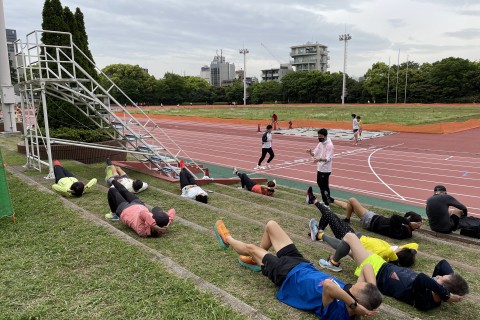 1月12日月・祝「三刀流・サブ３石川将貴の速い人がもっと速くなる練習会」サブ3.5～4の方向け