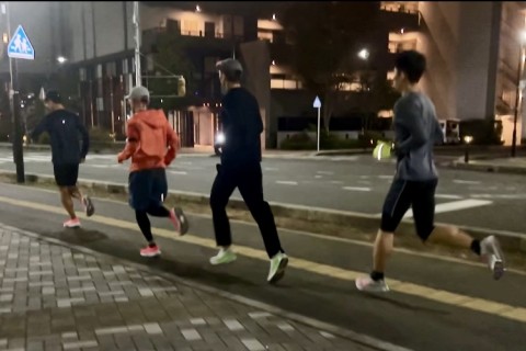 彩のランニング練習会（第52回）ミドルインターバル走 1000m × 4 + 400m x 2