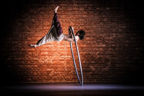 元シルク・ドゥ・ソレイユパフォーマー奥澤秀人と一緒に走る皇居ラン