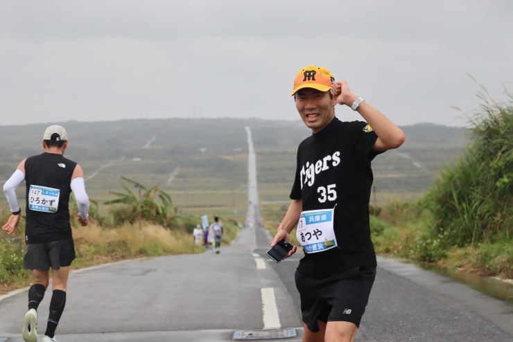 昨年はあいにくの天気でしたが頑張っていただきました。