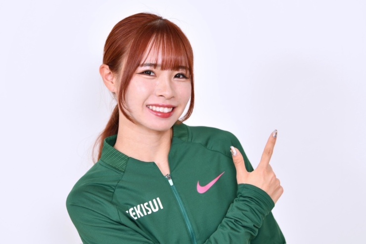 メインゲストランナー　積水化学女子陸上部　山本有真選手