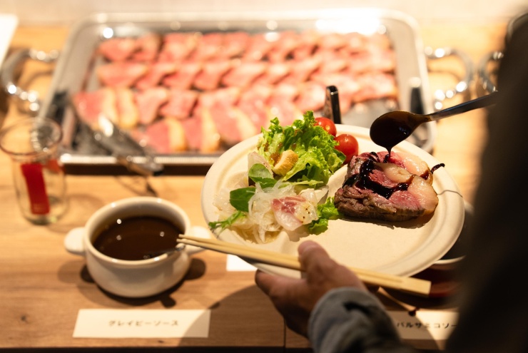 ウェルカムパーティー（阿蘇の食材を使用した料理）