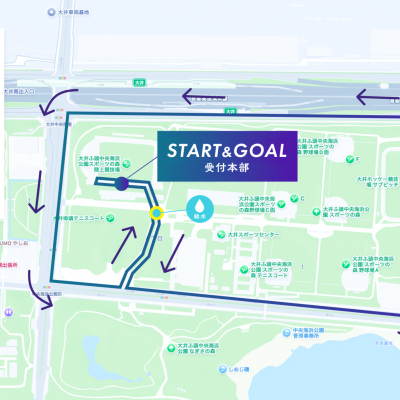 品川マラソン（周回3km