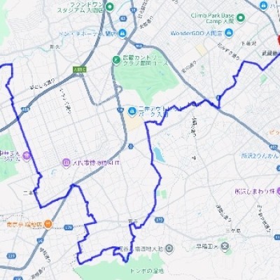 入間市七福神めぐり(金子駅→武蔵藤沢駅18km)