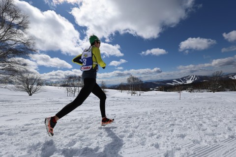 菅平スノーランニング