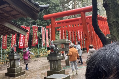 2026/1/1 小牧山初日の出参拝ゆるジョグ^ ^