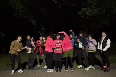 12/24(水)サンタさんが来る！？【チームソトアソビ連習会＠深北緑地】3,000m走