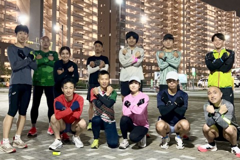 彩のランニング練習会（第56回）ショートインターバル走 400m x 10本