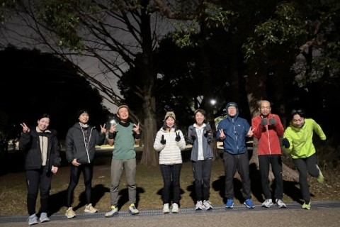 1/29(木)【チームガチキタ連習会＠深北緑地】5,000mタイムトライアル