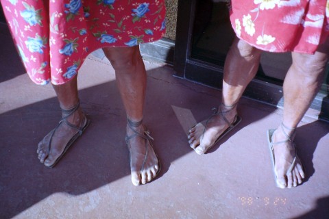 ワラーチ作製と実走会-45