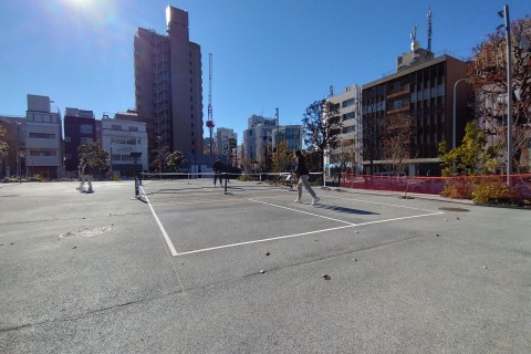 12月27日（土）  明治公園 ピックルボール コート貸出し