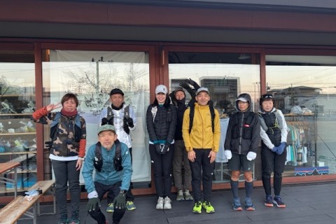 1/18(日)【朝活！～冬の早朝トレイルラン～】ゆっくり