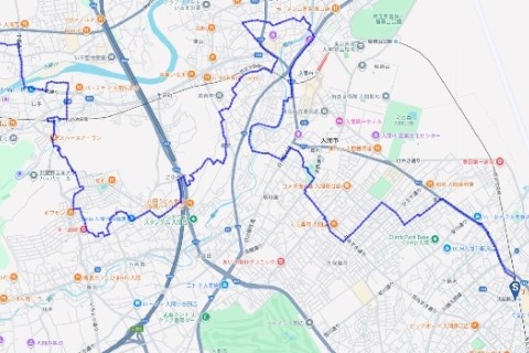 入間市七福神めぐり(武蔵藤沢駅→元加治駅16km)