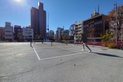 12月14日（日）  明治公園 ピックルボール コート貸出し