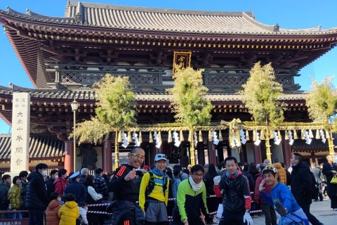 【箱根駅伝応援&初詣LSD♪】約20-30kmLSD