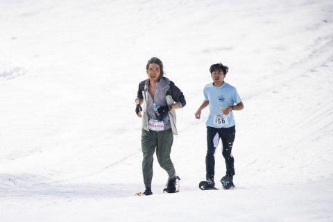 はじめてのスノーシューレース体験 in 医王山麓