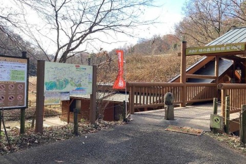 緑の森博物館前