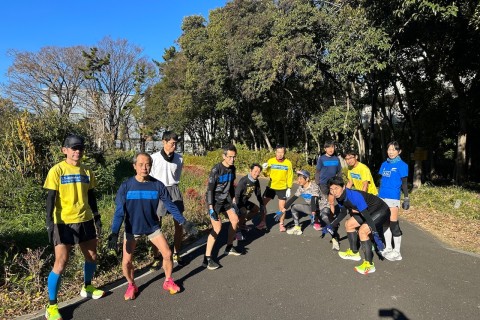 年末恒例【430/km】ペーサー付き40km走(T.T-AC )