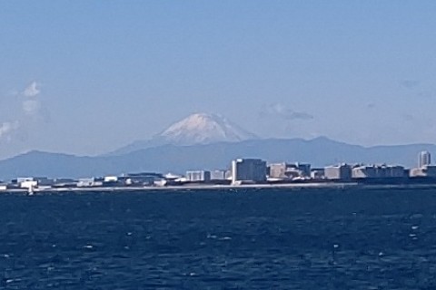 みわっちと千葉で街ラン！2月「幕張で富士見しながら散策ラン」15キロ（キロ7分ペース）