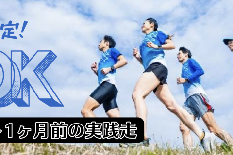 本番想定30K - ラスト1ヶ月前の実践走（4分15秒・40秒・50秒ペース )