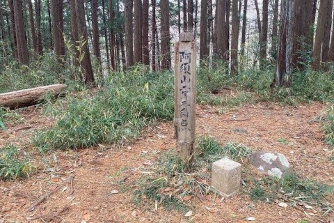 阿須山二等三角点