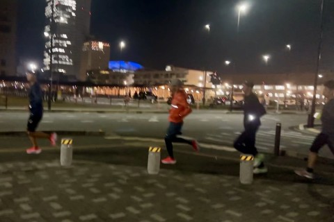 彩のランニング練習会（第53回）ミドルインターバル走 2000m × 4