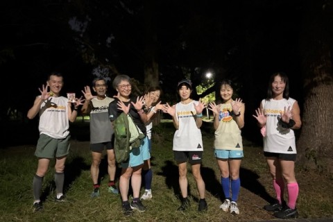 1/14(水)【チームソトアソビ連習会＠深北緑地】7kビルドアップ走