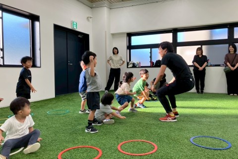 1月12日(月祝) キッズスポーツラボ うんどうあそび教室体験会