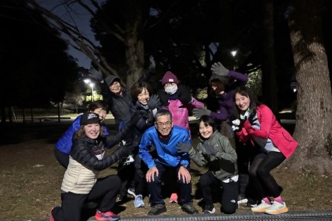 1/21(水)【チームソトアソビ連習会＠深北緑地】200&times;10本