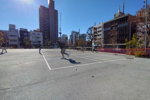 12月26日（金）  明治公園 ピックルボール コート貸出し