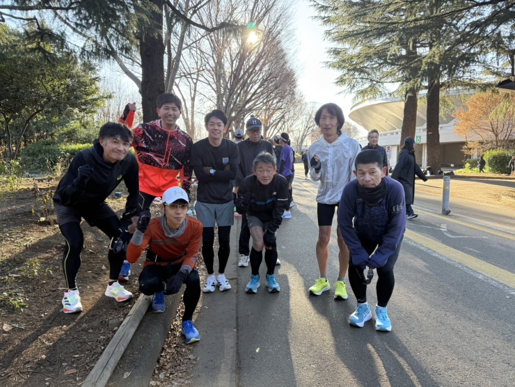 26年1月4日実施30km距離走（サブ3.25）