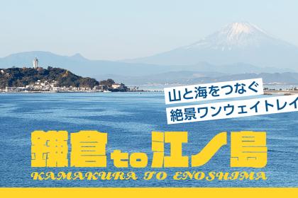 【鎌倉to江ノ島】山と海をつなぐ絶景ワンウェイトレイル