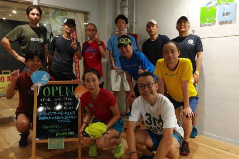 つき１ペース走（キロ4分半）10キロ以上練習会 3月＠ヒビヤライド