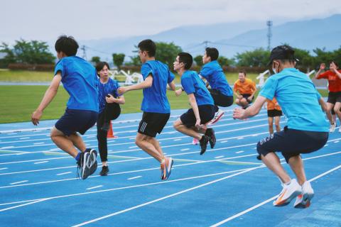 2月9日(月) スプリントドリル走り方教室（中高生対象）@アシックス里山スタジアム