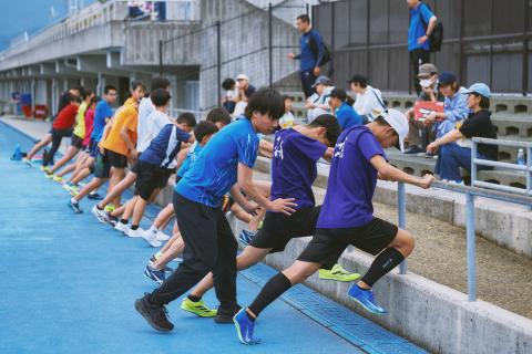 2月9日(月) スプリントドリル走り方教室（中高生対象）@アシックス里山スタジアム