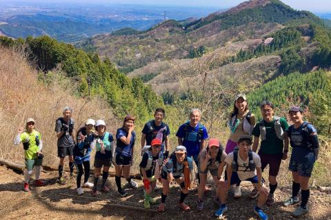 REDコーチの「トレラン初心者コース＠奥武蔵」ゆるトレイル 3月