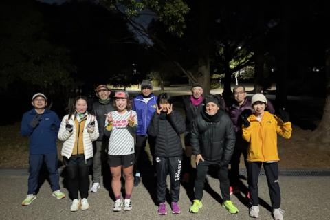 2/26(木)【チームガチキタ連習会＠深北緑地】5,000mタイムトライアル