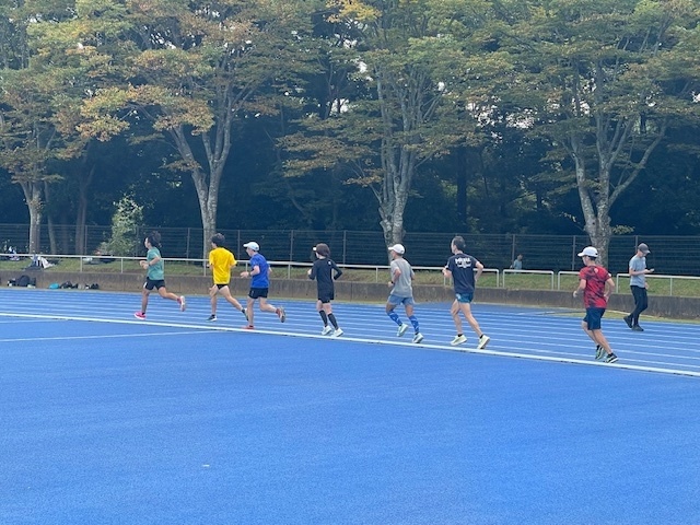 岩名トラック練習