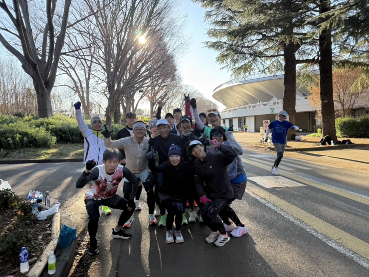 26年1月4日実施30km距離走（サブ4）