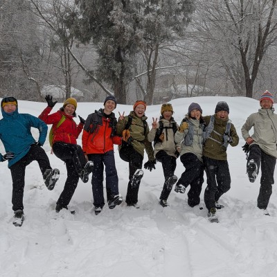 BCクロカン スノーハイキング