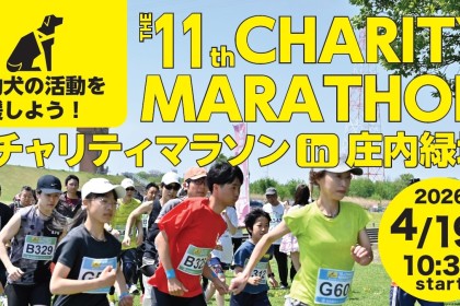 第11回介助犬の活動を応援しよう！チャリティマラソン